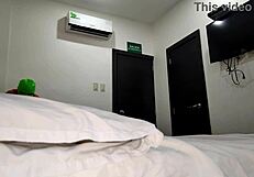 Stepmom gives blowjob in bet