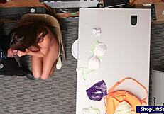 davina davis feels the thrill of getting fingered and boned by the officer at work