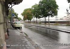 Ember, ez a magyar csaj az utcáról megdugva POV-ban a lakásomban