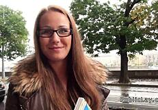 man, this hungarian babe from the street got drilled pov in my flat