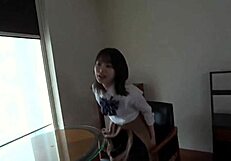 i learned love from this fake beauty's shaved pussy, creampie included!!