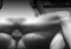 skinny wife playing in front of camera