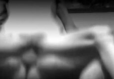 skinny wife playing in front of camera