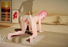 Sakura Haruno's NTR Blowjob!