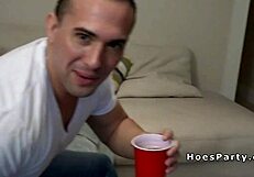 Amateur Girlfriends Suck Dicks Hard At Party