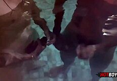 Fucking that naughty guy's ass hard.