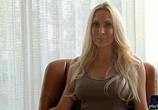 Perfect MILF Blonde from Houston Texas Undresses in Hot Photoshoot