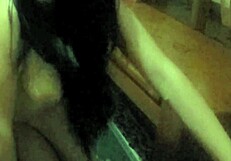 hey, you think this hot student got wild at my place?