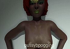 Fat Guy And Black Girl At Model Agency.