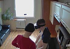 Bican Fucking Hard on Kitchen Counter!