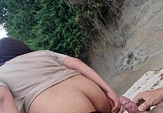 Pinay Moaning Adventures on Risky Beach Outdoor Encounter