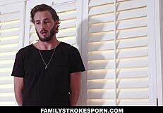 bossy vanna bardot teases stepbro then fucks him 😏