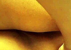 Beautiful woman with natural big boobs, Rich Chibola in action