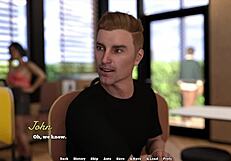 法学院第九集 大胸红发室友在宿舍