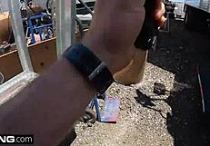 latina bad girl caught sucking cops dick