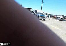 latina bad girl caught sucking cops dick