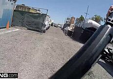 latina bad girl caught sucking cops dick