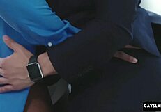 hot black gay sex with intense french muscle action.