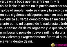 Latina BBW MILF Shares Cuckold Story Of Uber Eats Delivery Guy Fucking Her