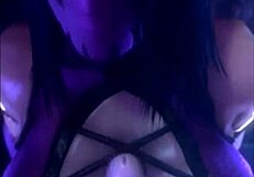 cartoon characters dance and striptease in anime hentai style