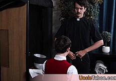 His new pastor is a sexy and hot stud so todays confession will be special