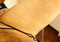 Backstage funny blowjob handjob with MILF amateur closeup!