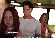 law school episode nine with busty redhead roommate in dorm