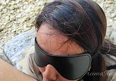 Pinay Moaning Adventures on Risky Beach Outdoor Encounter