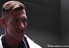 Falconstudios - Twink Bro Fucked Hard in Wild Spitroast with Hunks