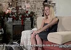 Fervent Teen 18+ Spreads Shaved Pussy And Loses Virginity