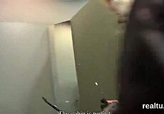 Czech nympho seduced in mall for raw POV pounding