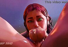 Harptoad Starfire Explores Earth Customs with Wild Doggystyle Action