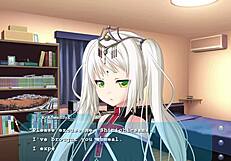 Princess roommate making out in dorm