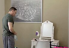 Stepmother or Stepsister - Who Gets Fucked Harder with Monster Cock?