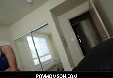 In this pov, courtney taylor shares taboo anal sex with stepson