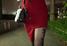 Night Celeb: Tall Lewd Wife Kanna Asumi in Group Creampie Action