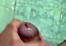 novinho dotado feels cute in brazilian shower