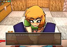 steve fucks the sexy watermelon in hornycraft parody