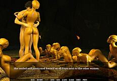 Huge alien orgy overwhelms group in reverse gangbang sex frenzy