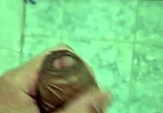 novinho dotado feels cute in brazilian shower