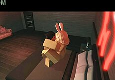 yo, wanna watch me pound the hell outta my bunny slut?