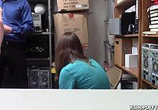 LP officer devours Emma Starletto’s sweet spread pussy in rough play