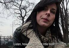 picked up czech amateur in public and banged her indoors for cash