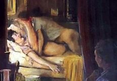 vintage drawings: innocent or erotic secrets?