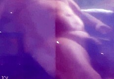 chubby gay guy masturbates in panties