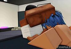 he shows off his awesome crib