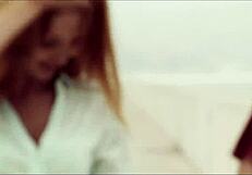 Redhead beauty michelle h enjoys sensual blowjob and doggystyle creampie