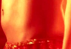 Erotic Belly Dancing With Brunette Beauty