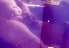 chubby gay guy masturbates in panties