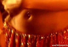 Erotic Belly Dancing With Brunette Beauty